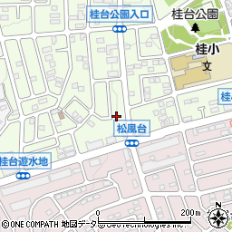神奈川県横浜市青葉区桂台2丁目1-9周辺の地図