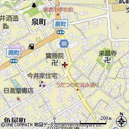 岐阜県美濃市1843周辺の地図