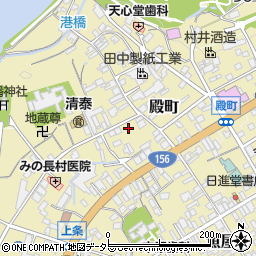 岐阜県美濃市1412周辺の地図
