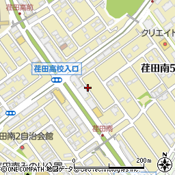 神奈川県横浜市都筑区荏田南周辺の地図