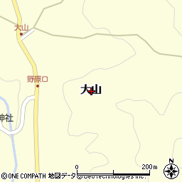 京都府舞鶴市大山周辺の地図