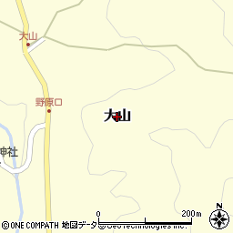 京都府舞鶴市大山周辺の地図