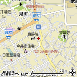 岐阜県美濃市1840周辺の地図