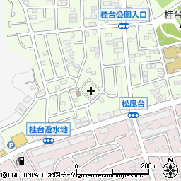 神奈川県横浜市青葉区桂台2丁目11周辺の地図