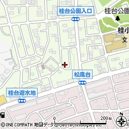 神奈川県横浜市青葉区桂台2丁目1-17周辺の地図