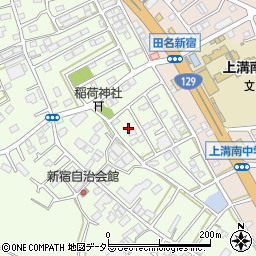 神奈川県相模原市中央区田名7364周辺の地図