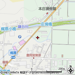 兵庫県豊岡市庄境2周辺の地図