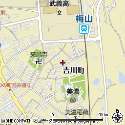 岐阜県美濃市1775-9周辺の地図