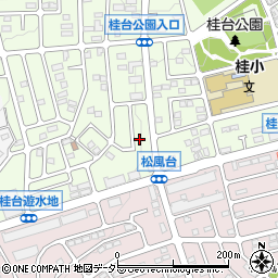 神奈川県横浜市青葉区桂台2丁目1-10周辺の地図