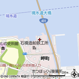 鳥取県境港市岬町49周辺の地図