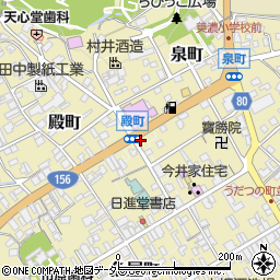 岐阜県美濃市51-2周辺の地図