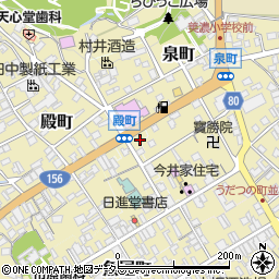 岐阜県美濃市本住町47周辺の地図
