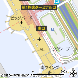 東京都大田区羽田空港周辺の地図