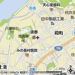 岐阜県美濃市1436周辺の地図