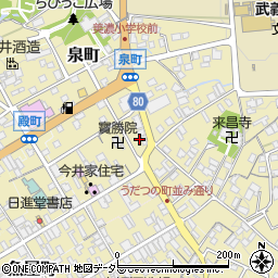 岐阜県美濃市1812周辺の地図