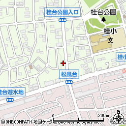 神奈川県横浜市青葉区桂台2丁目1-13周辺の地図