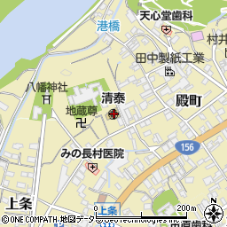 岐阜県美濃市1473周辺の地図