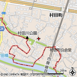 千葉県千葉市中央区村田町851周辺の地図