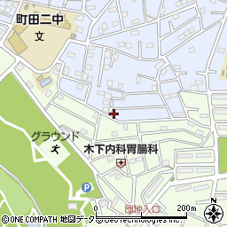東京都町田市南大谷1302周辺の地図