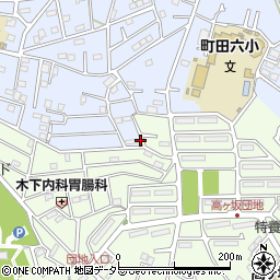 東京都町田市南大谷1294-16周辺の地図
