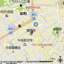 岐阜県美濃市1862-1周辺の地図