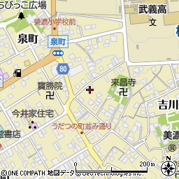 岐阜県美濃市1817-3周辺の地図