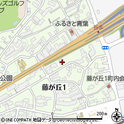 コリーヌ藤が丘周辺の地図