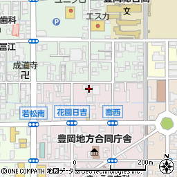 兵庫県豊岡市寿町11-26周辺の地図