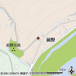 岐阜県美濃市前野42周辺の地図