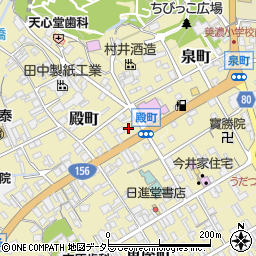 岐阜県美濃市50周辺の地図
