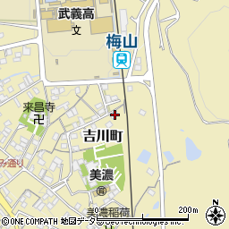 岐阜県美濃市1759周辺の地図