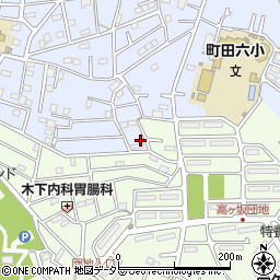 東京都町田市南大谷1294-2周辺の地図