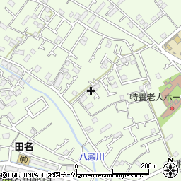 神奈川県相模原市中央区田名6691-1周辺の地図