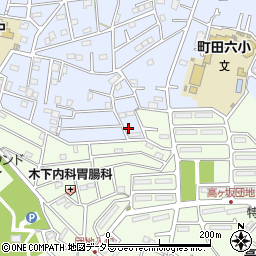 東京都町田市南大谷1294-6周辺の地図