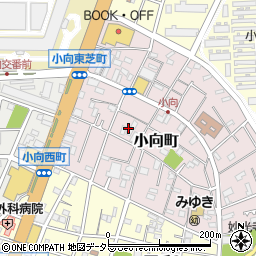 神奈川県川崎市幸区小向町9周辺の地図