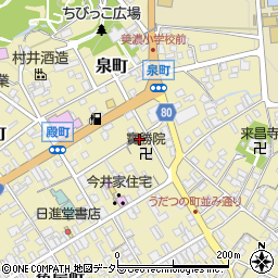 岐阜県美濃市1863周辺の地図
