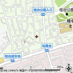 神奈川県横浜市青葉区桂台2丁目1-19周辺の地図