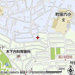 東京都町田市南大谷1294-7周辺の地図