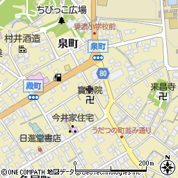 岐阜県美濃市1862-3周辺の地図