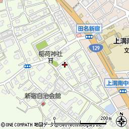 神奈川県相模原市中央区田名7364-14周辺の地図