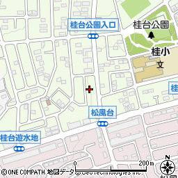 神奈川県横浜市青葉区桂台2丁目1-12周辺の地図