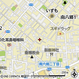 東京都大田区南六郷2丁目9周辺の地図