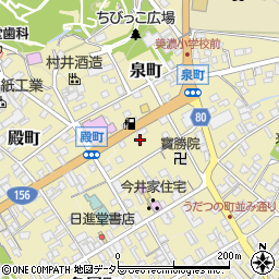 岐阜県美濃市44周辺の地図