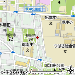 [葬儀場]長照寺会館周辺の地図