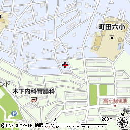 東京都町田市南大谷1294-9周辺の地図