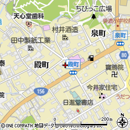 岐阜県美濃市50-13周辺の地図