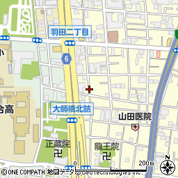 羽田2-9駐車場周辺の地図
