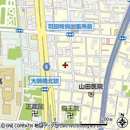 東京都大田区羽田2丁目9周辺の地図