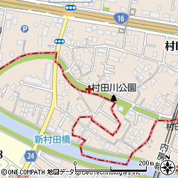 村田川公園周辺の地図