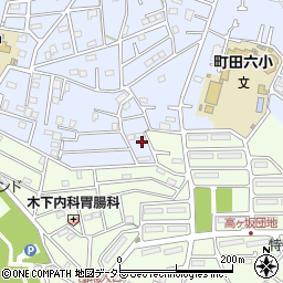 東京都町田市南大谷1294-24周辺の地図